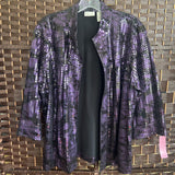 Kim Rogers,Purple ,XL,Shiny Print