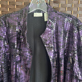 Kim Rogers,Purple ,XL,Shiny Print