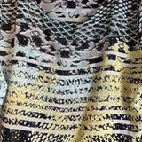 Alfani,Mint Ylw Blk ,L,Print Blouse