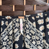 Free People,Black/Flowers,M,Blouse