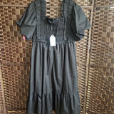English Factory,Black,L,Black Puff Sleeves