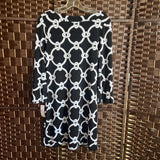 White House Black Market,White/Black,Small,Dress