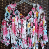 Robert Louis,Pink+,2X,Floral Dress