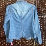 Bongo,Blue+,Medium,Gem Pocket Denim Jacket