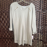 Simply Noelle,Olive Green,L/XL,Studded Top