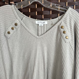 Simply Noelle,Olive Green,L/XL,Studded Top