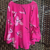 Apt. 9,Pink+,2X,Floral Top
