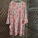 MAEVE,Pink+,XL,Bell Sleeve Dress