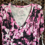 Torrid,Pink/Black,1,Cotton Dress With Pockets