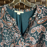 Cooper & Ella,Blue+,XL,Floral Blouse