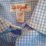 Cat & Jack,Blue,XL,Button Shirt