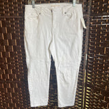 Michael Kors,White,8,Cropped Pants