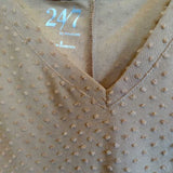 24/7 Maurices,Rust,Small,V Neck Top