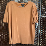 Semply Vera,Rust,XL,Short Sleeve Top