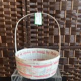 White+, Wicker Easter Basket