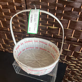 White+, Wicker Easter Basket