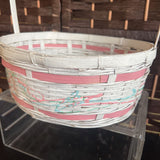 White+, Wicker Easter Basket