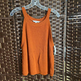 Ophelia Roe,Orange ,3x,Vest Shirt