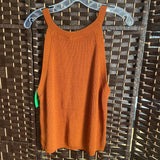 Ophelia Roe,Orange ,3x,Vest Shirt