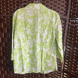 Christopher & Banks,Gr/Wh,Medium,Floral Top