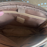 Pink Cope,Tan, Waist Purse