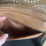 Pink Cope,Tan, Waist Purse
