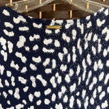 Michael Kors,Blue/White,Large,Spotted Dress