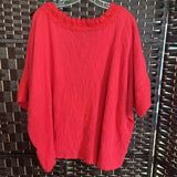 JONES NEW YORK,Coral,3X,Blouse