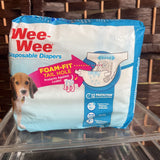 White,8 Pc,Disposable Diapers