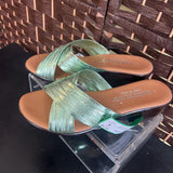 Bartolont,Grn ,7,Matalic Wedge