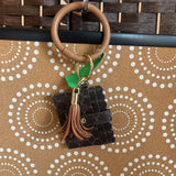 NANETTE LEPORE,Black/Tan, Wallet/Keychain