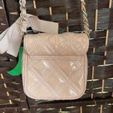 Talbots,Peach,Small,Patent Crossbody
