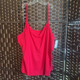 LANE BRYANT, 18/20,Red Cami