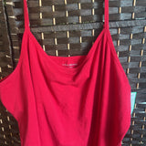 LANE BRYANT, 18/20,Red Cami