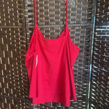 LANE BRYANT, 18/20,Red Cami