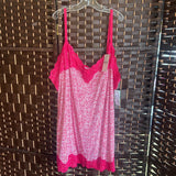 LANE BRYANT, 18/20,Floral Pink/White Tank