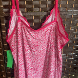 LANE BRYANT, 18/20,Floral Pink/White Tank