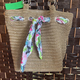 Boho Style With Silk Tie