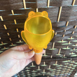 Yellow, Frog Plant Waterer