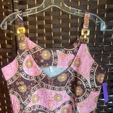 V Tank,Pnk Brn,L,Satin Lady