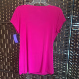 Anne Klein,Pink,Large,Jersey Top