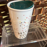 COFFEE MUG,Wht ,2 pc,Confetti