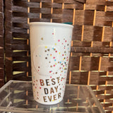 COFFEE MUG,Wht ,2 pc,Confetti