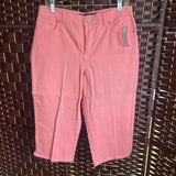 Gloria Vanderbilt,Peach,8,Capris