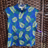 Casual Corner,Blue+,XL,Stretchy Top