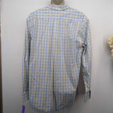 Izod,Blu Ylw,XL,Button Down