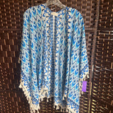 Bobbie Brooks,Blue,One Size,Tassel Duster