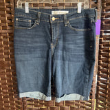 LEVI STRAUSS,Blue,12,Bermuda Denim Shorts