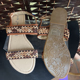 Indigo Soul,Br/Tan,8,Sandals