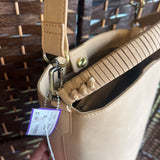 Tan Faux Leather, Purse